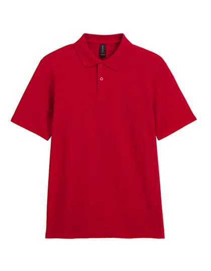 Softstyle® Adult Piqué Polo - Cherry Red