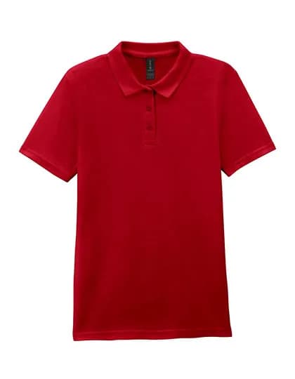 Softstyle® Women´s Piqué Polo - Cherry Red