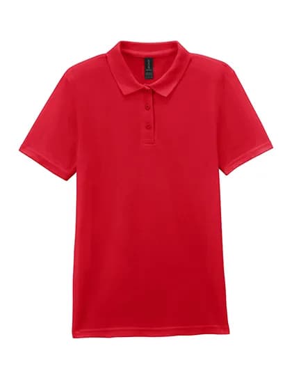 Softstyle® Women´s Piqué Polo - Red