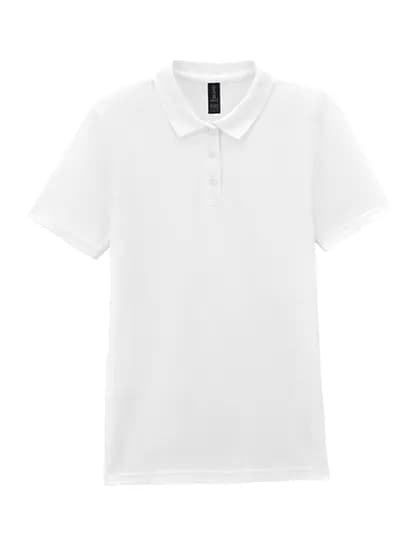 Softstyle® Women´s Piqué Polo - White