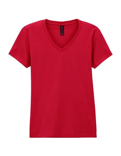 Softstyle® Women´s V-Neck T-Shirt - Cherry Red