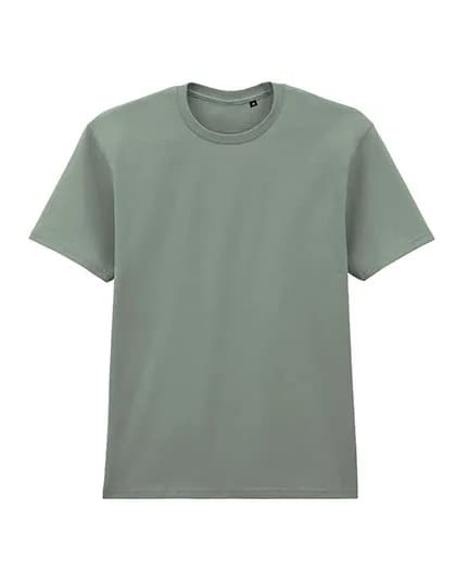 Softstyle Midweight Adult No Label Enzyme Wash T-Shirt - Sage