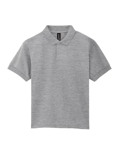 DryBlend® Youth Polo - Sport Grey (Heather)