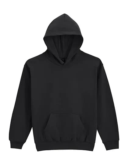 Softstyle® Midweight Fleece Youth Hoodie - Black