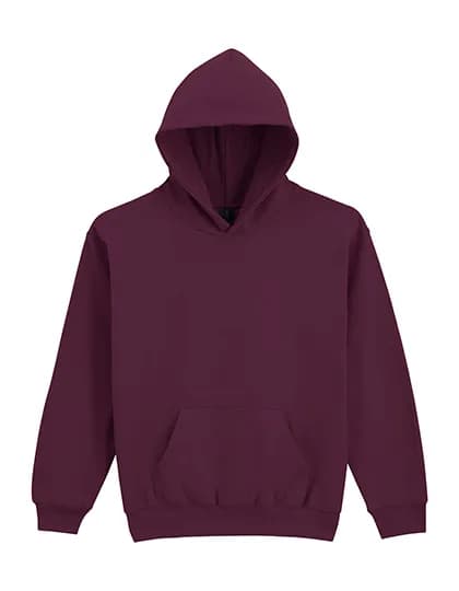 Softstyle® Midweight Fleece Youth Hoodie - Maroon