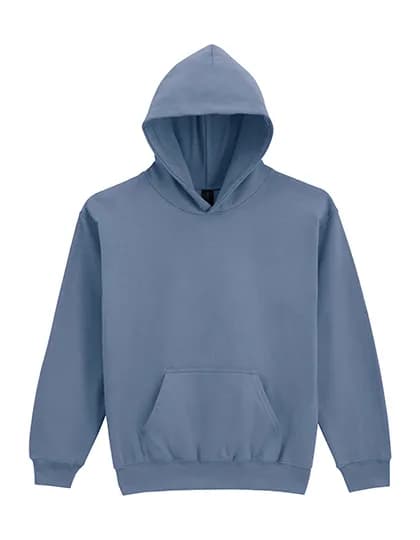 Softstyle® Midweight Fleece Youth Hoodie - Stone Blue