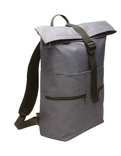Notebook-Backpack Fashion - Blue-Grey Melange