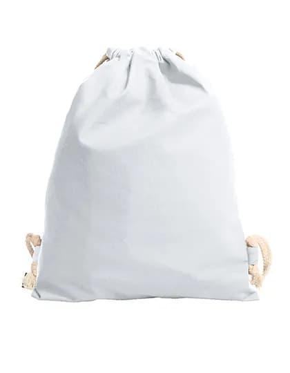 Drawstring Bag Earth - White