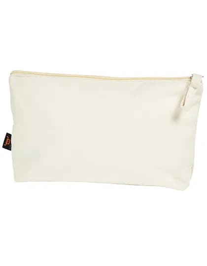 Zipper Bag Organic M - Nature