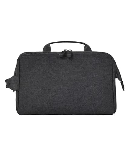 Zip Bag Circle - Black Heather