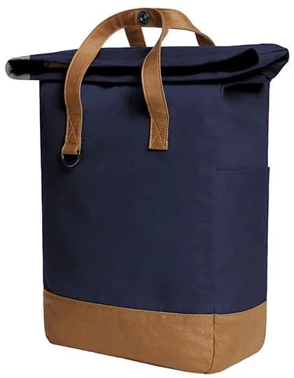 Notebook Backpack Life - Navy/Brown