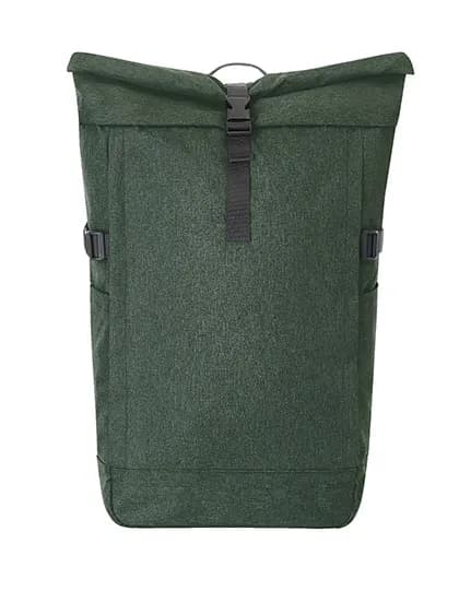 Notebook Backpack Circle - Green Melange