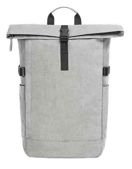 Notebook Backpack Circle - Light Grey Melange