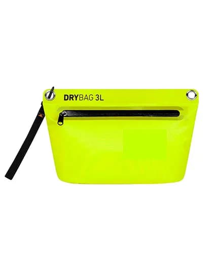 Zipper Bag Drybag - Neon Yellow