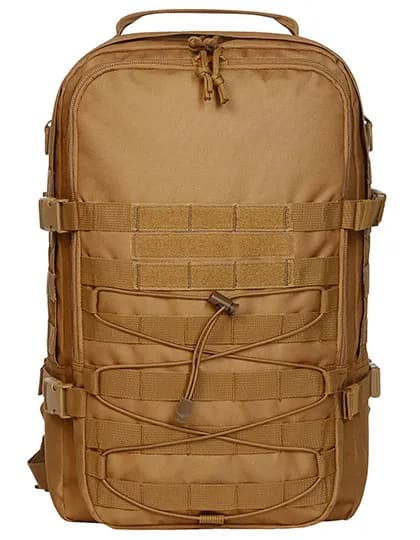 Notebook Backpack Molle - Coyote Brown