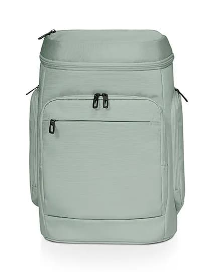Notebook Backpack Solid - Green-Gray