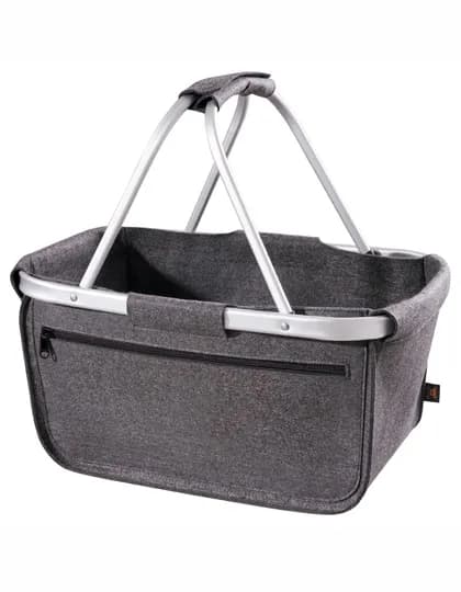 Felt Shopper Basket - Anthracite
