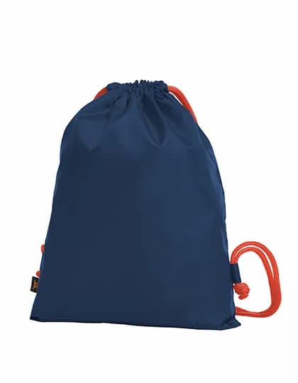 Taffeta Backpack Paint - Navy/Red