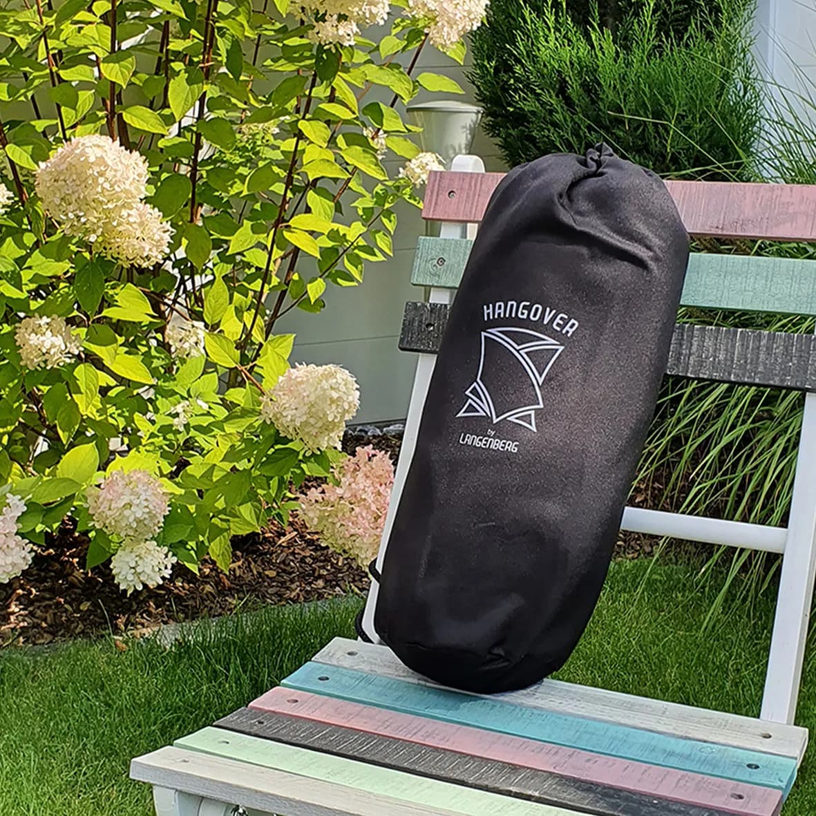 Fleecedecke HANGOVER - schwarz