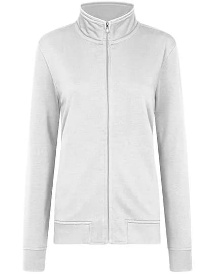 Women´s Premium Full-Zip Sweat Jacket - White