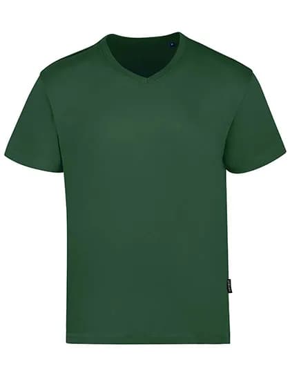 Men´s Luxury V-Neck Tees - Bottle Green