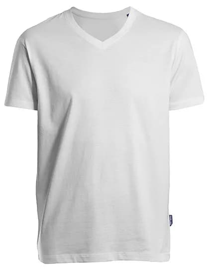 Men´s Luxury V-Neck Tees - White
