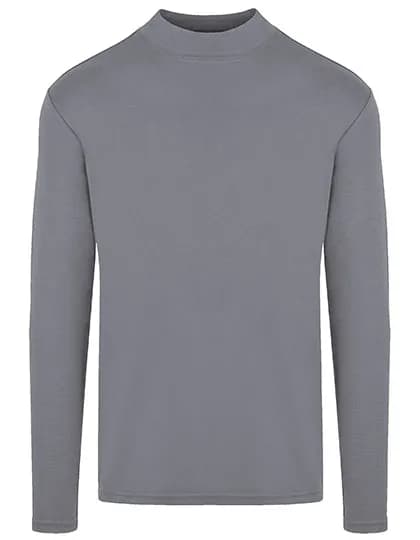 Men´s Premium Highneck Longsleeve Tees - Stone