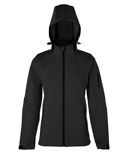 Women´s Hooded Soft-Shell Jacket - Dark Grey