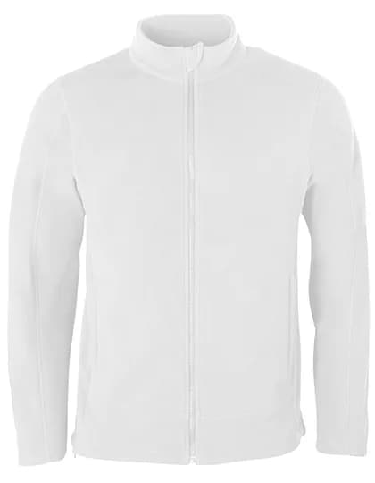 Men´s Full- Zip Fleece Jacket - White