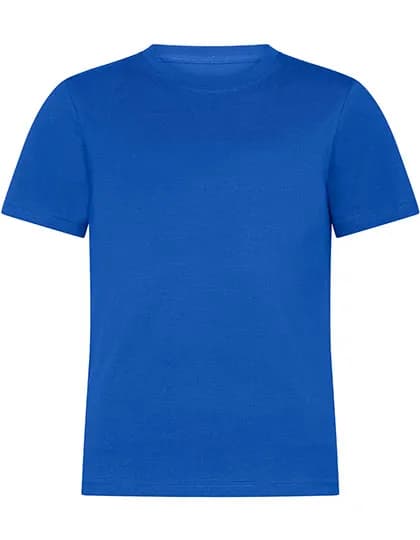 Kids´ Organic Luxury Roundneck Tees - Royal Blue