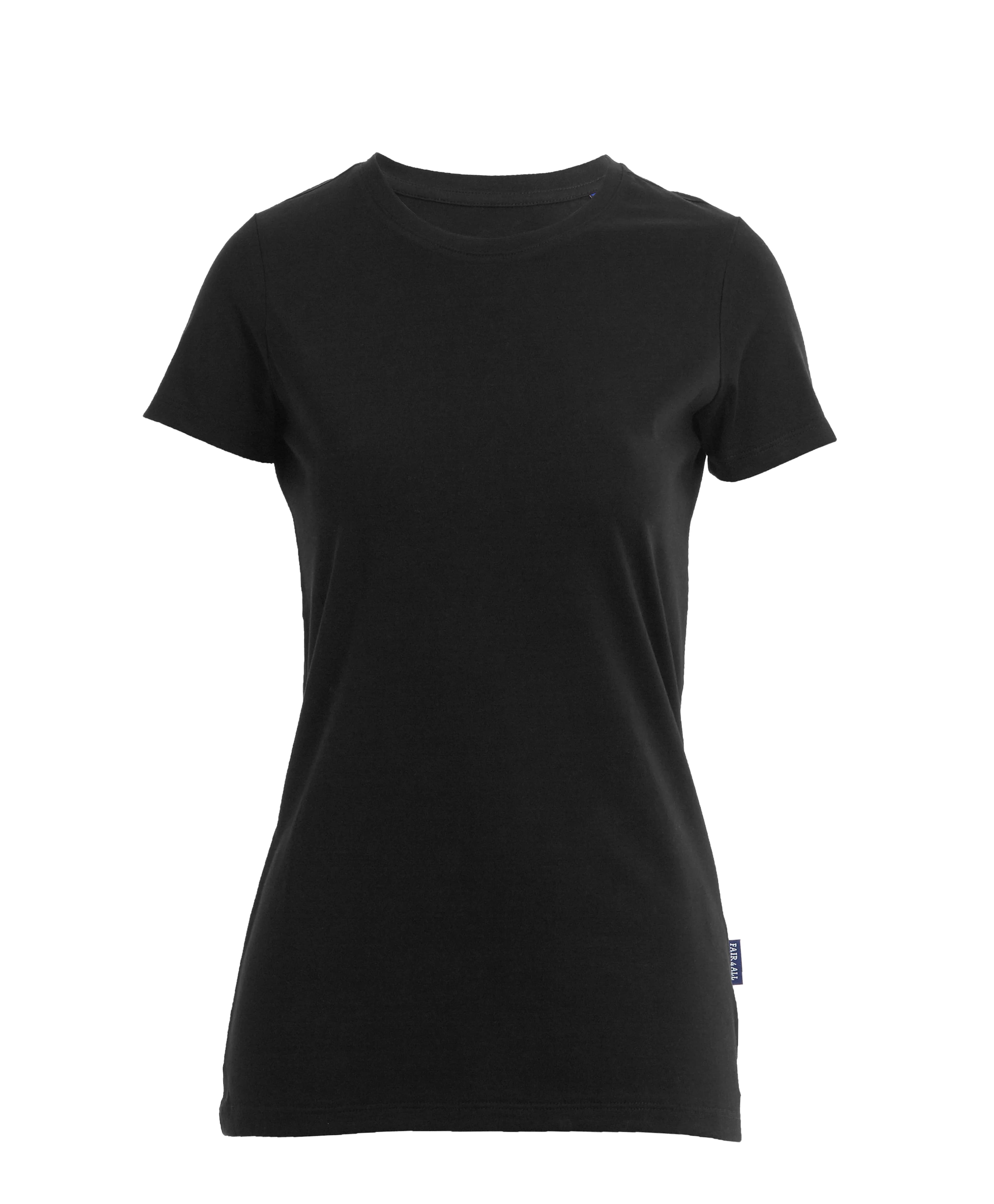 Women´s Luxury Roundneck Tees - Black