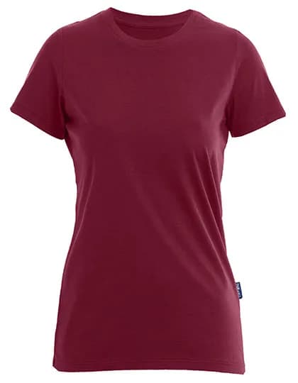 Women´s Luxury Roundneck Tees - Bordeaux
