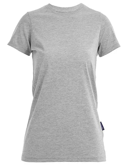 Women´s Luxury Roundneck Tees - Grey Melange