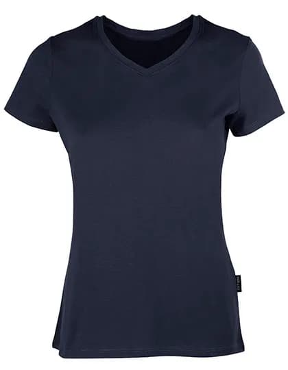 Women´s Luxury V-Neck Tees - Navy