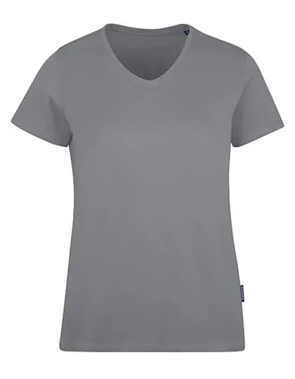Women´s Luxury V-Neck Tees - Stone