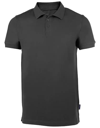 Men´s Heavy Stretch Polo - Dark Grey