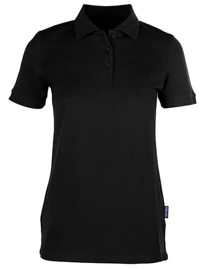 Women´s Heavy Stretch Polo - Black