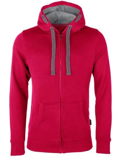 Men´s Hooded Jacket - Raspberry