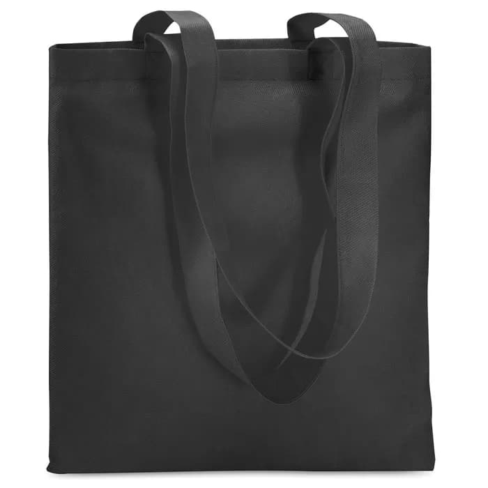 Einkaufstasche aus Vliesstoff - TOTECOLOR - Schwarz