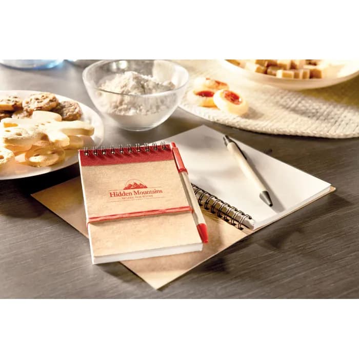 DIN A6 Notizbuch - SONORA - Rot