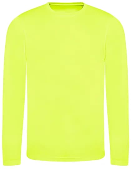 Long Sleeve Cool T - Electric Yellow