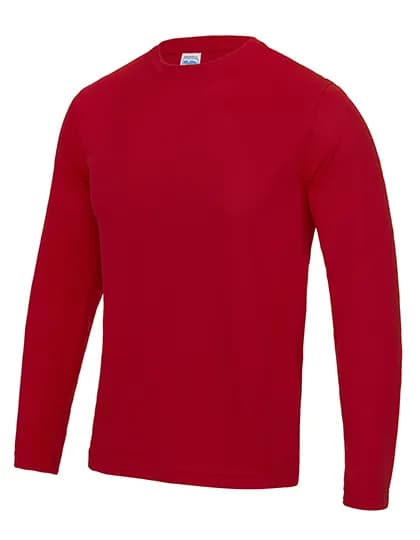Long Sleeve Cool T - Fire Red