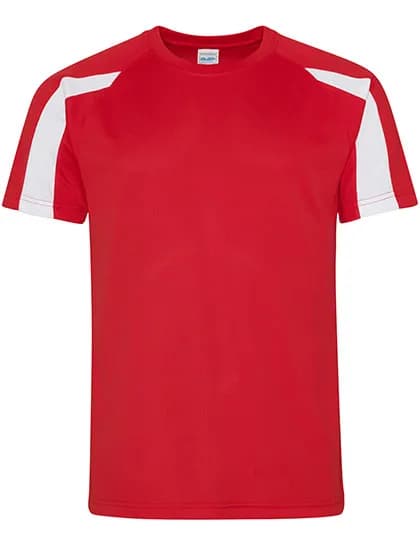Contrast Cool T - Fire Red/Arctic White