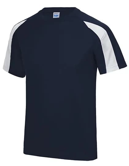 Kids´ Contrast Cool T - French Navy/Arctic White
