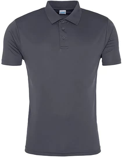Cool Smooth Polo - Charcoal (Solid)