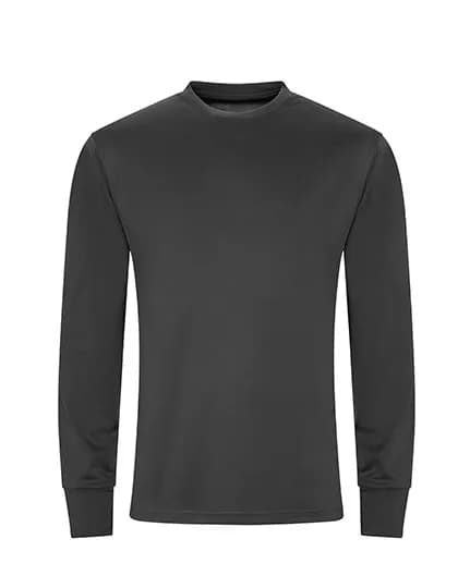 Long Sleeve Active T - Charcoal (Solid)