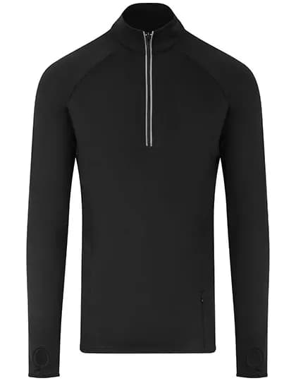 Cool-Flex 1/2 Zip Top - Jet Black