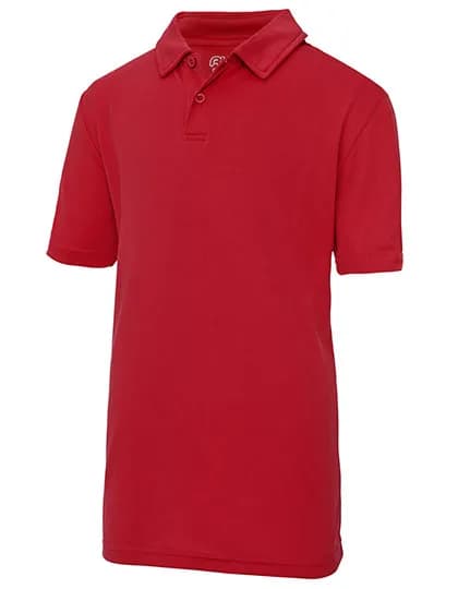 Kids´ Cool Polo - Fire Red