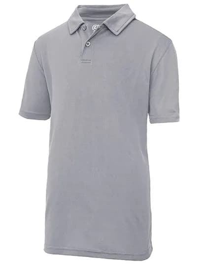 Kids´ Cool Polo - Heather Grey (Solid)