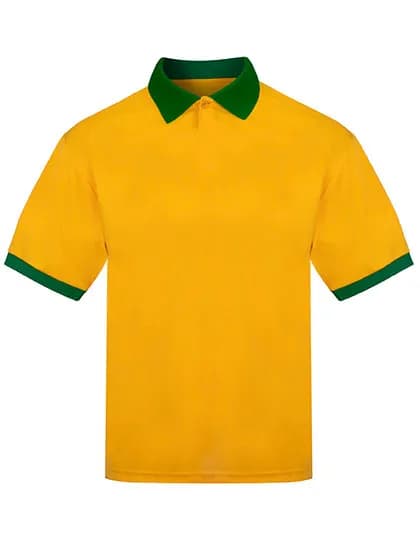 Retro Sports Jersey - Yellow/Green